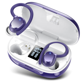 hadbleng Q22 front packaging showing earbuds and case, clear product benefit