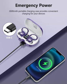 hadbleng Q22 fingertip touch control showing easy playback and call handling