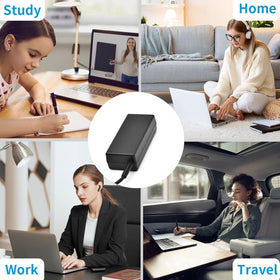 Hadepa 100-240V input supports global use and travel scenarios.