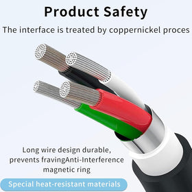 Hadepa plug-in adapter back view for easy desk setup