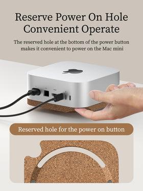 Hagibis cork top close-up highlighting soft touch and surface protection