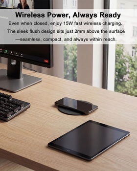 Haiaoyyds top wireless charger ready for quick power on the surface