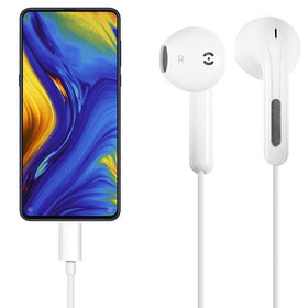 HAIMLJLBK USB-C headphones with TPE cables resist tangling during workouts.