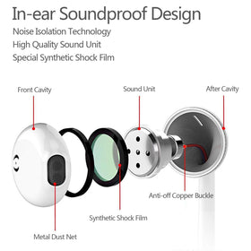 HAIMLJLBK USB-C headphones with inline mic and controls for easy track changes.