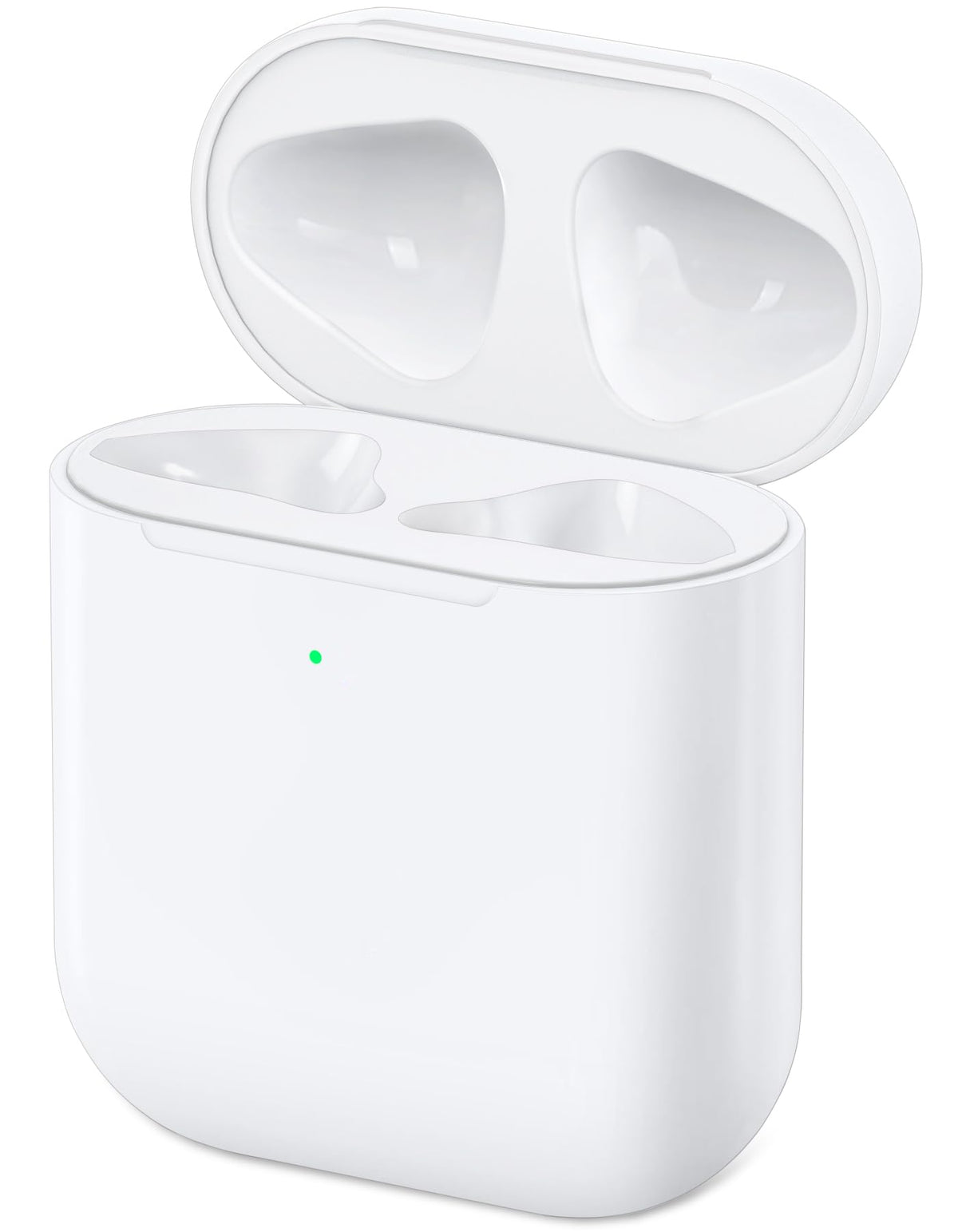 Haino AirPods 2/1 case front view for reliable replacement and charging on the go.