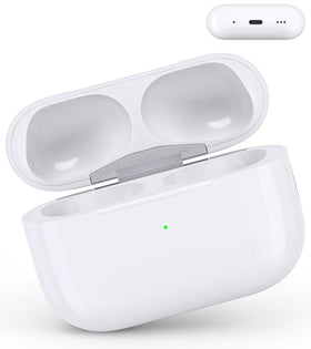 Haino AirPods Pro case front view for pocket-friendly charging and protection.