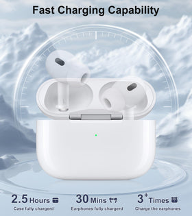 Haino AirPods Pro case LED indicator shows charging status at a glance.