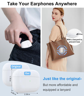 haino AirPods Pro lanyard attachment to prevent loss