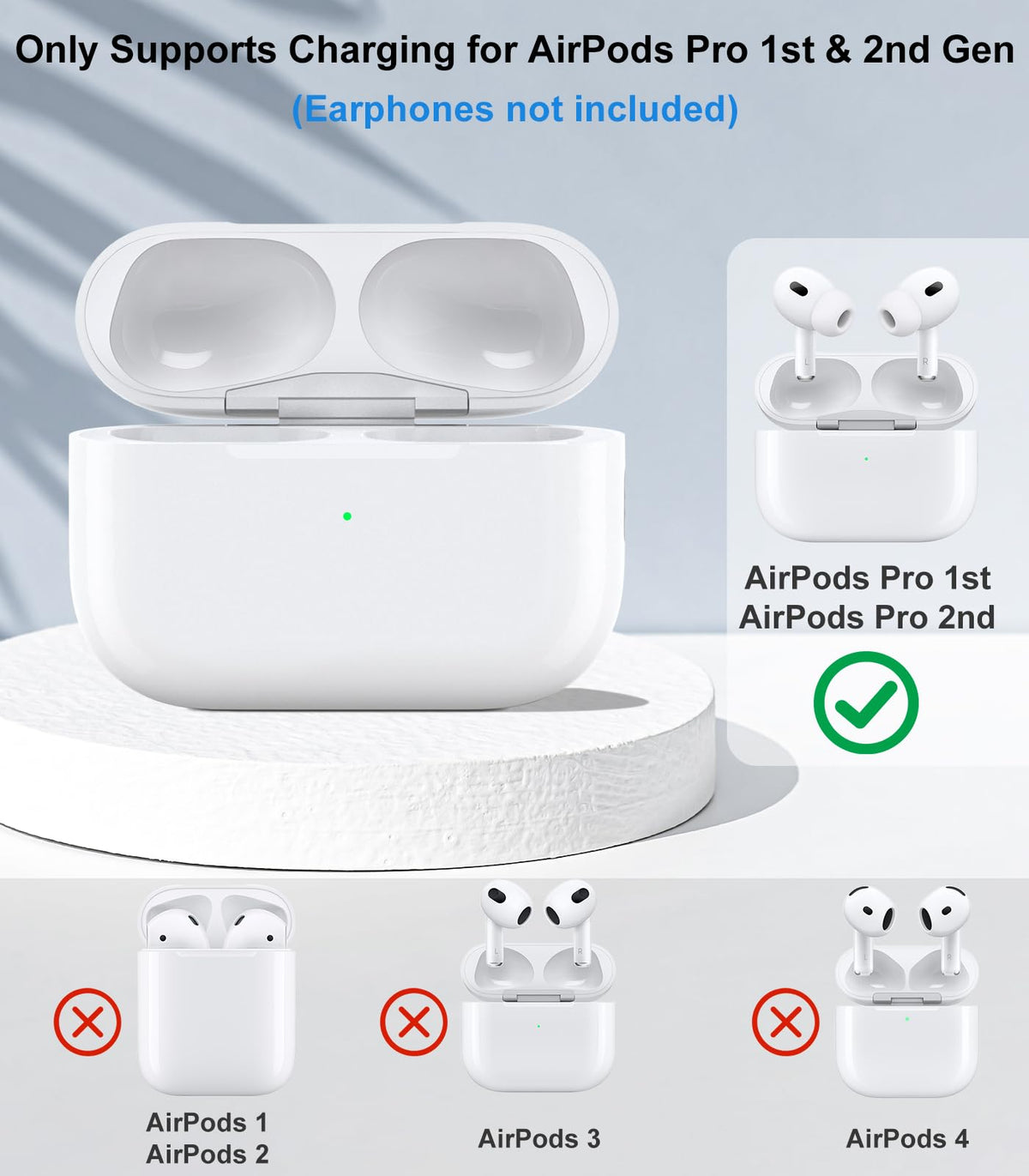 haino AirPods Pro wireless charging case for flexibility