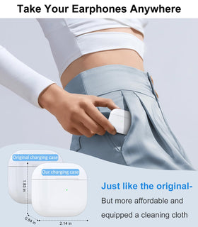 Haino AirPods 3 wired and wireless charging versatility for daily use.