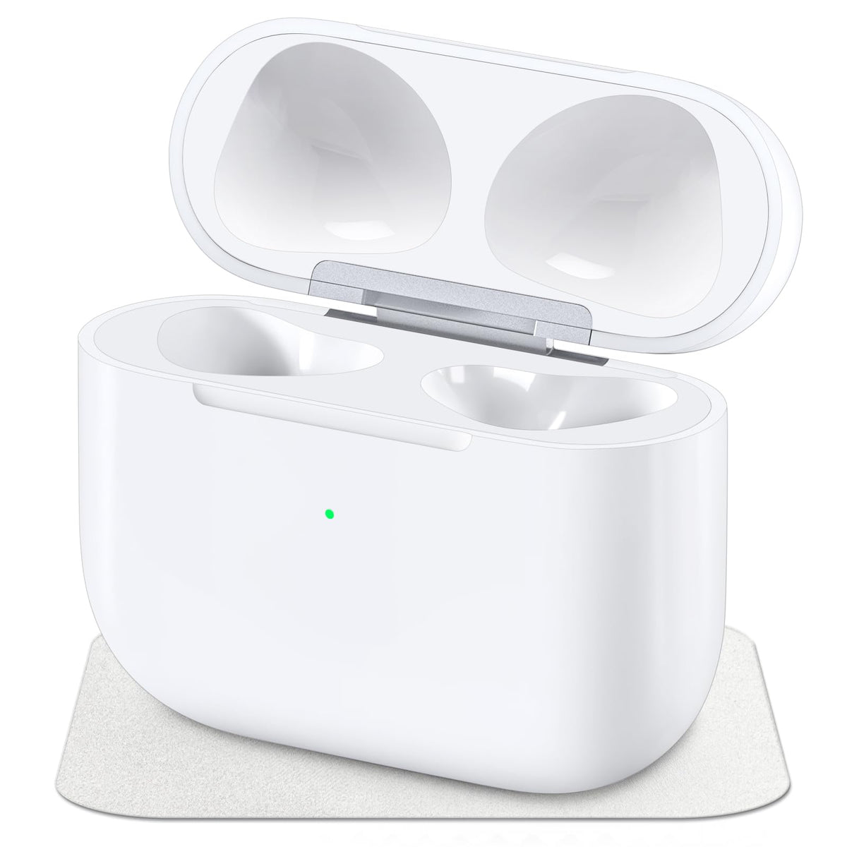 Haino AirPods 3 wireless charging case front view shows a sleek, secure fit.