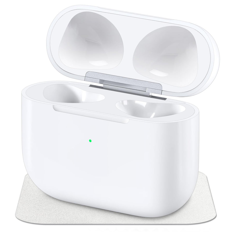 Haino AirPods 3 wireless charging case front view shows a sleek, secure fit.