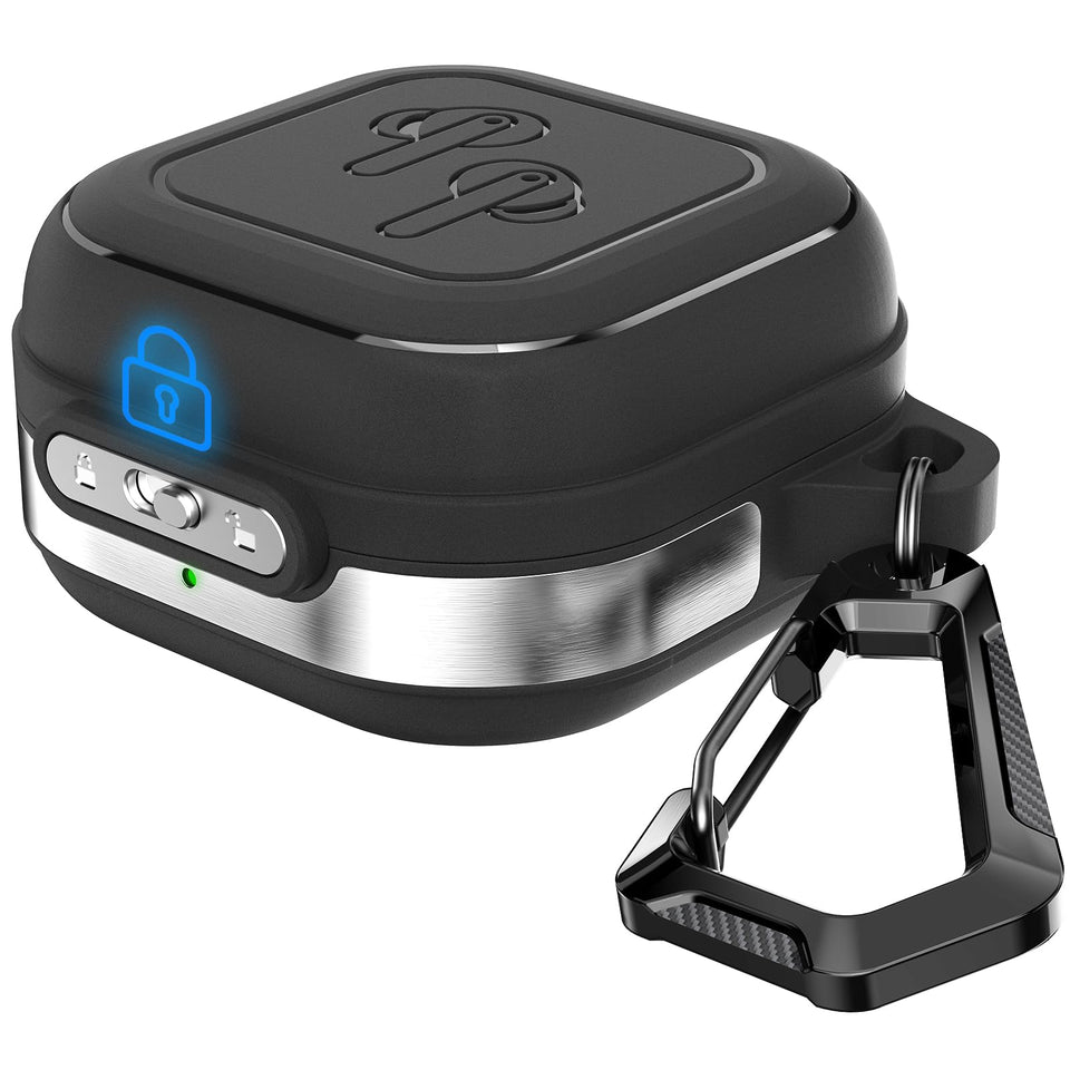 HALLEAST Galaxy Buds 4 Pro Case with secure lock for safe transport.