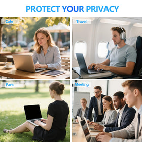 Halloive close-up of screen material showing clarity and protection