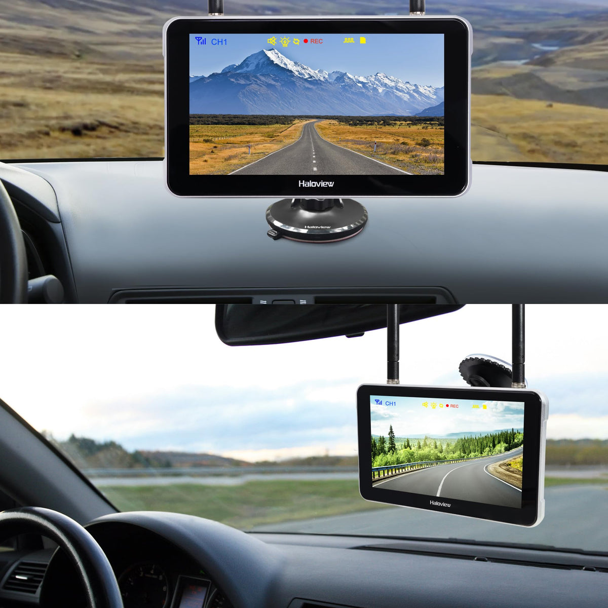 Haloview BT7 wireless range covers up to 984 feet