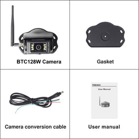 Haloview BTC128W wide dynamic range improves visibility in glare or shadows