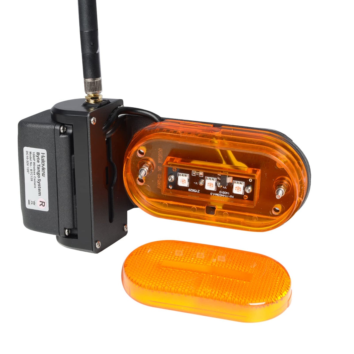 Haloview BTC129 wireless setup reduces wiring during installation