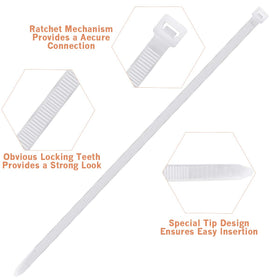 Halsouy zip ties in workshop for tidy tool organization