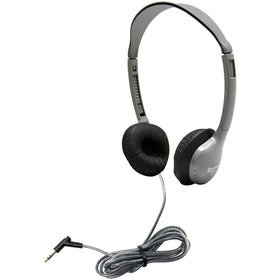 HamiltonBuhl MS2L front view showing on‑ear design and gray finish for comfortable learning