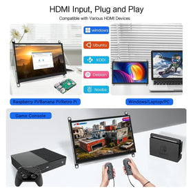 HAMTYSAN close-up of IPS panel texture for accurate colors benefit