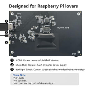 HAMTYSAN connected to a Raspberry Pi demonstrating plug-and-play benefit