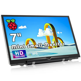 HAMTYSAN front view showing clear 7-inch display and bright image benefit