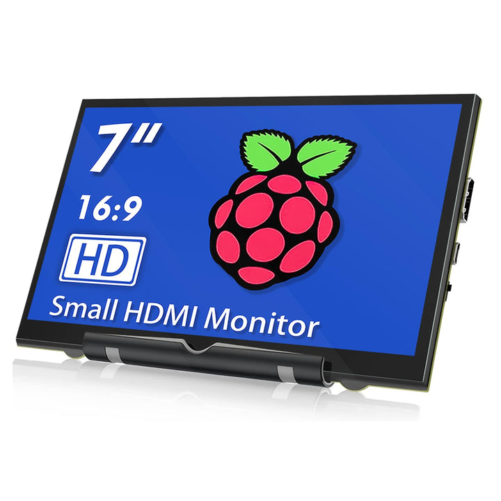 HAMTYSAN front view 7-inch monitor showing clear screen benefit