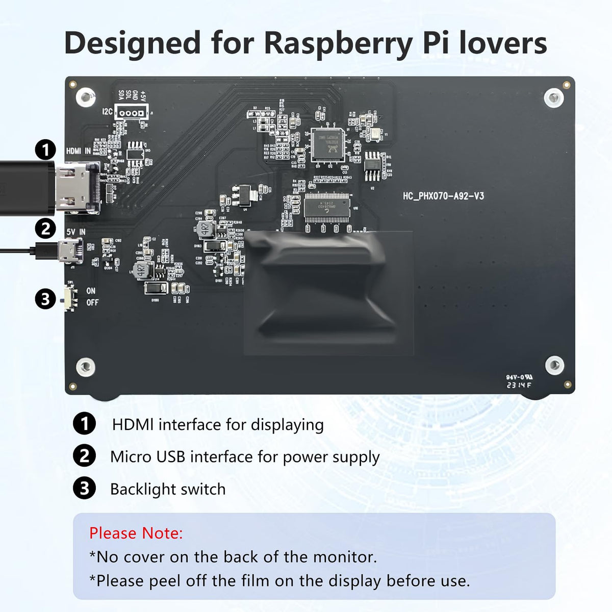 HAMTYSAN held in hand to show compact size and portability