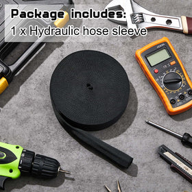 Hanaive woven hose sleeve provides tight protection against wear and dust