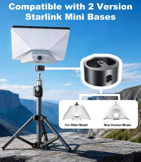 HanCenDa Starlink Mini Tripod Folded compact for travel.