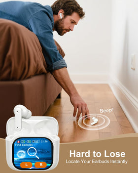 Handzee Bluetooth 5.4 earbuds for fast pairing and stable wireless use