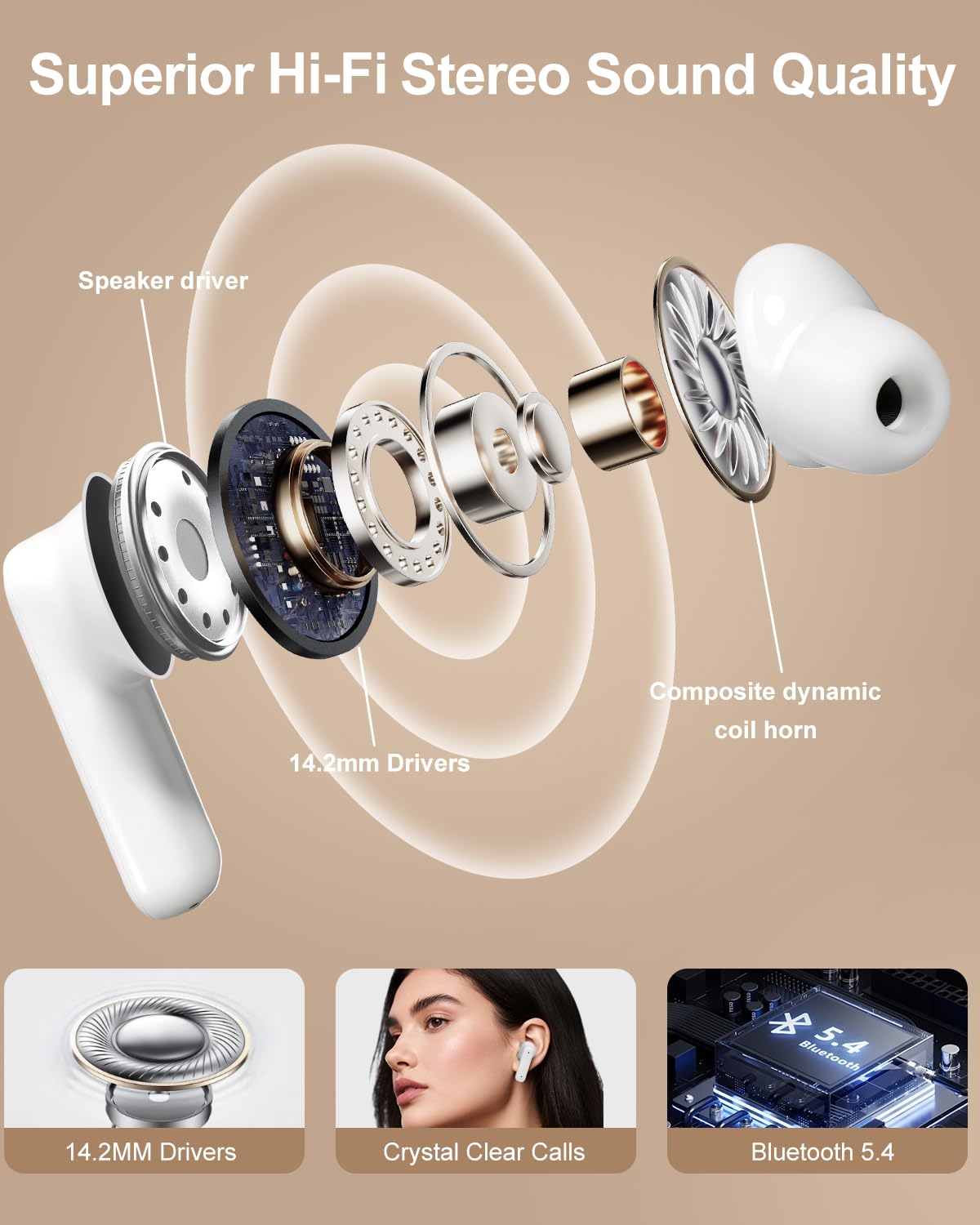 Handzee long-lasting battery supports hours of listening