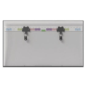 Hang Smart TV cable routing view demonstrating tidy cable management and accessibility