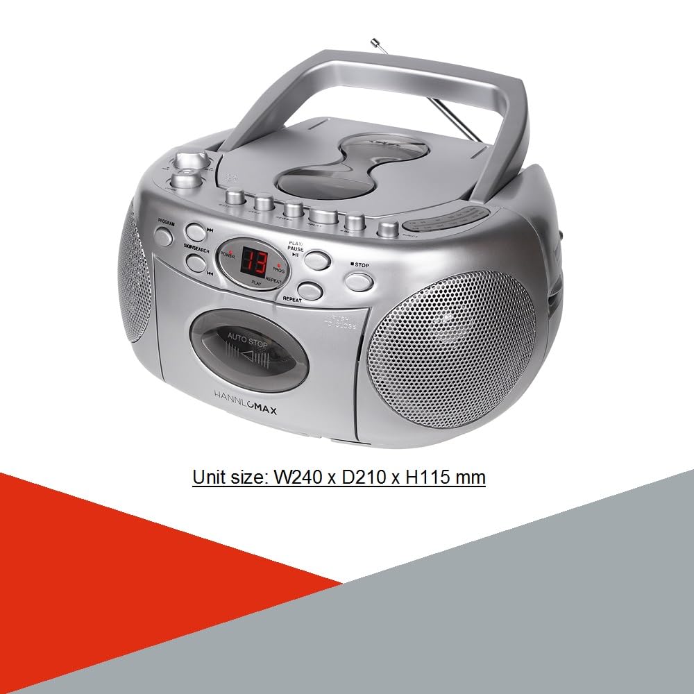 HANNLOMAX portable player on blanket outdoors, battery-powered convenience benefit