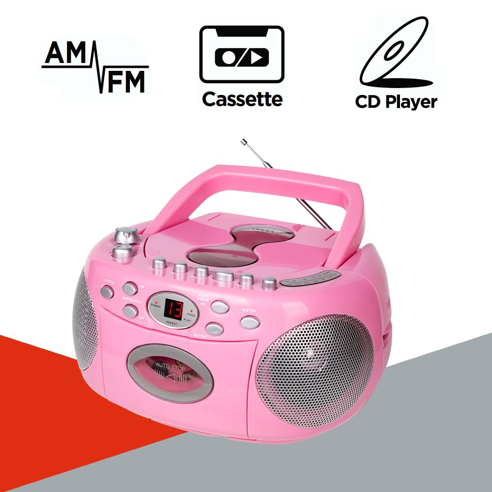 HANNLOMAX side view with headphone jack and control knobs on HX-323CD for private listening