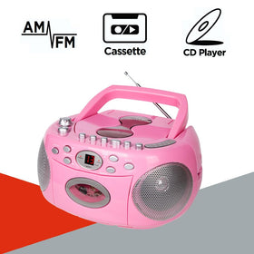 HANNLOMAX side view with headphone jack and control knobs on HX-323CD for private listening