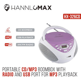 HANNLOMAX boombox outdoors with picnic, portable battery power benefit