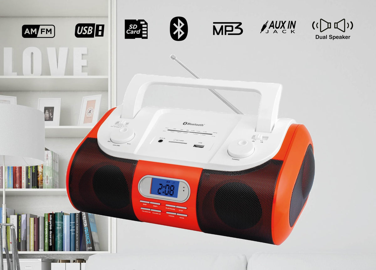 HANNLOMAX HX-509R Bluetooth playback for wireless music
