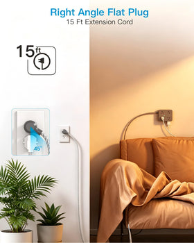 HANYCONY desk charging station lifestyle showing multiple devices powered and organized