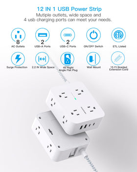 HANYCONY flat right-angle plug fitting tight spaces for easier placement