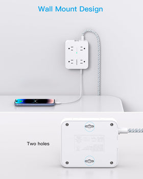 HANYCONY power-indicator light shows surge protection status at a glance.