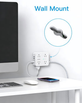 HANYCONY illuminated surge indicator and on/off switch providing visible protection