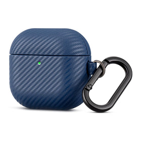 HAOBOBRO AirPods 4 case with carbon fibre texture for durable protection