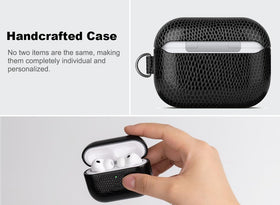 HAOBOBRO vegan leather exterior for refined look and durable protection.