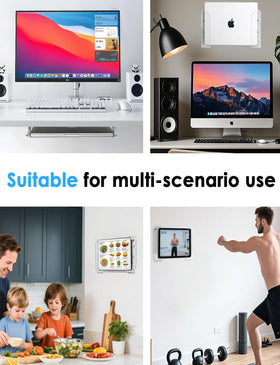 Haohaio dual-mode mounting offers screw or adhesive options for flexible installation.