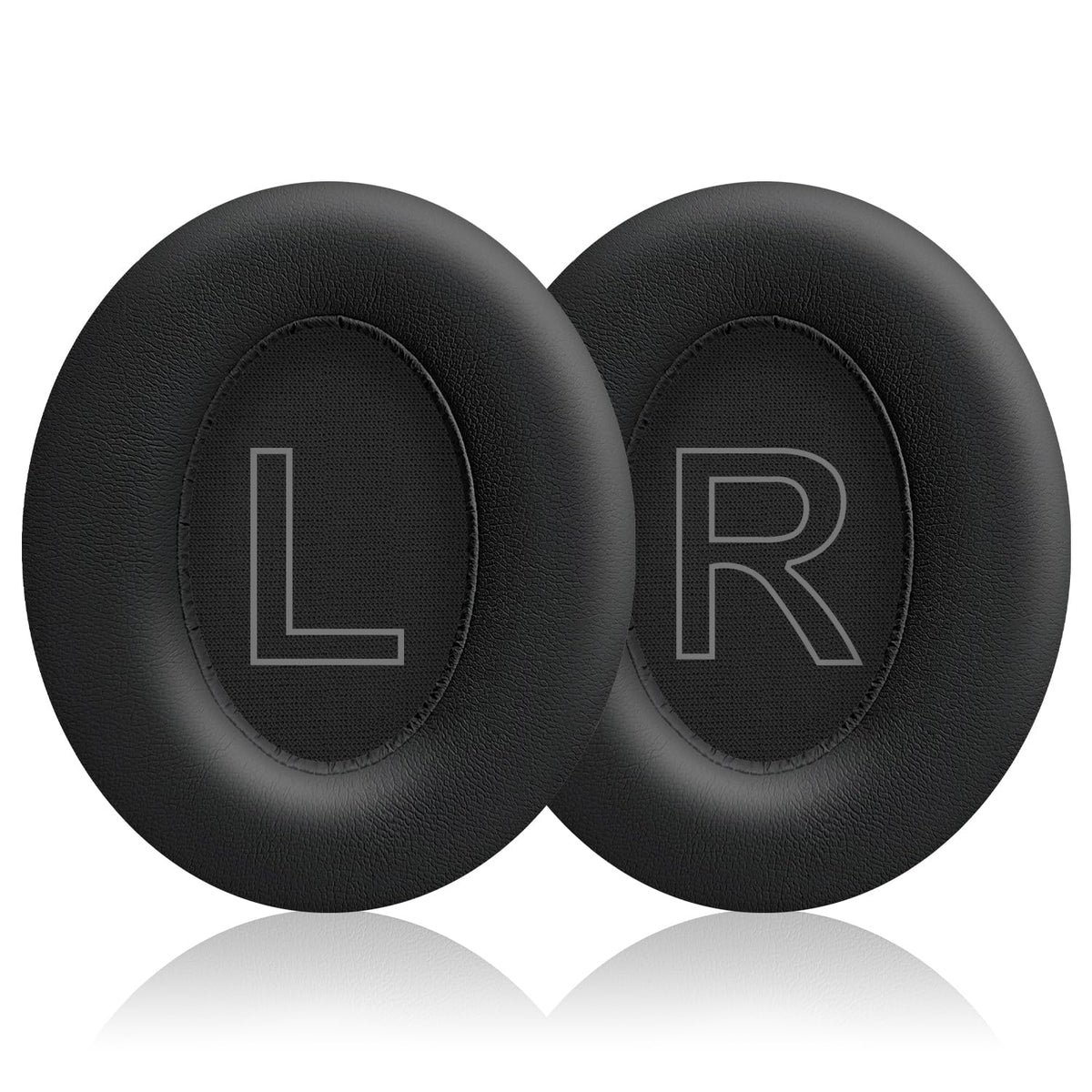 HAOMUK front view replacement earpads showing fit and restored comfort