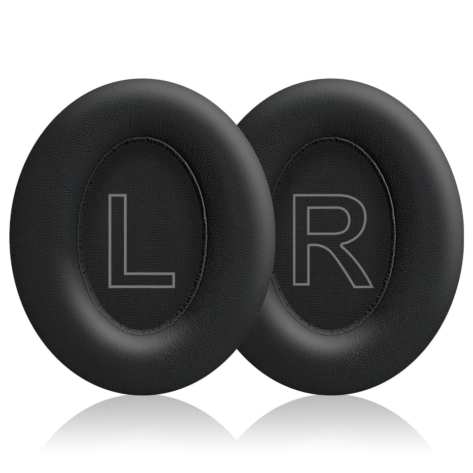HAOMUK front view replacement earpads showing fit and restored comfort