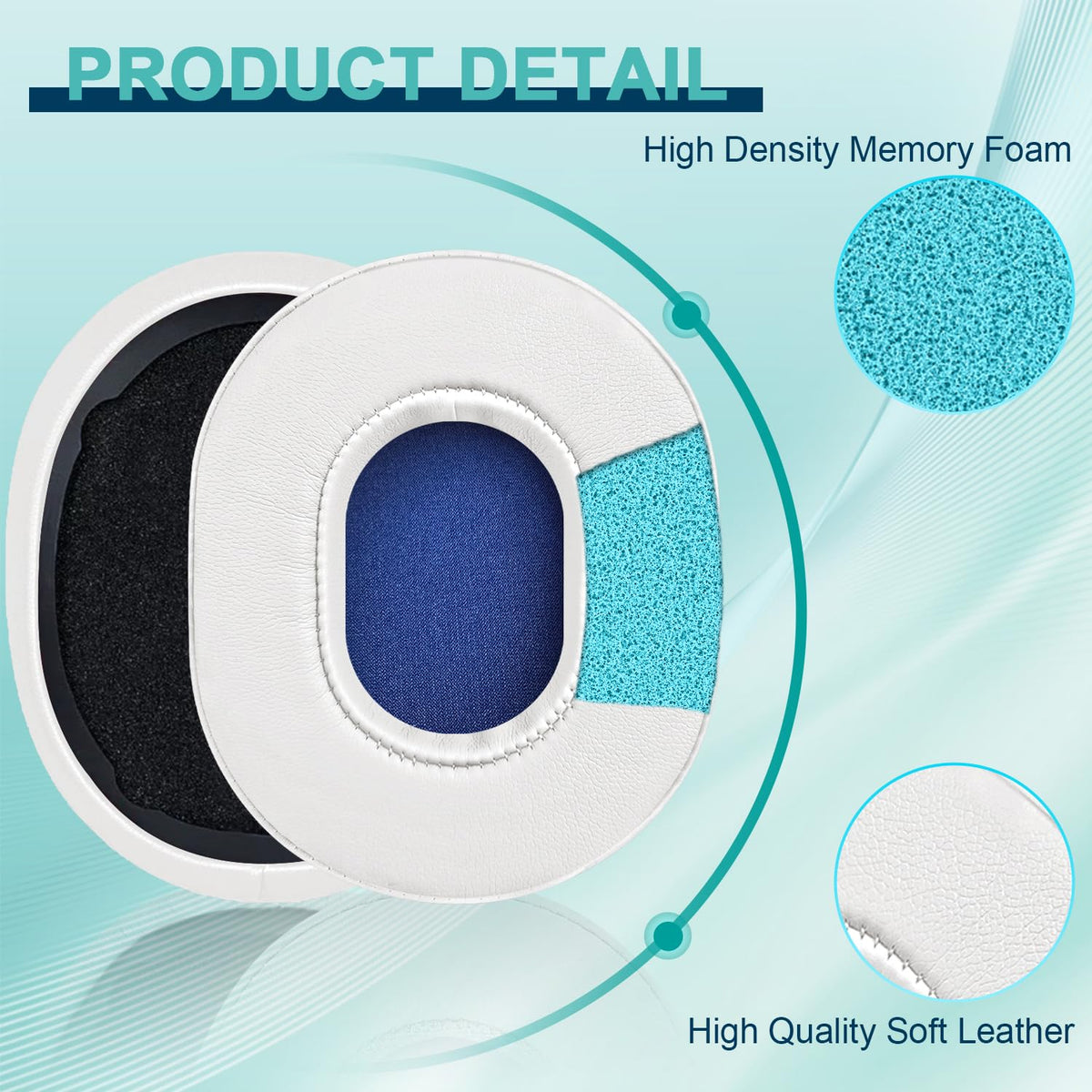 HAOMUK compatible ear pads for Crusher ANC and Evo provide snug fit