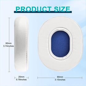 HAOMUK protein leather ear cushions for Skullcandy Crusher and Hesh series soft, durable fit