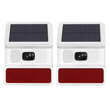 Hapippofa solar driveway alarm front view for outdoor security and rapid deterrence.